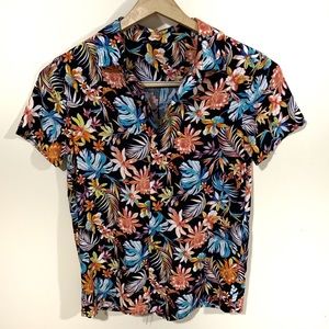 Floral Button Down
